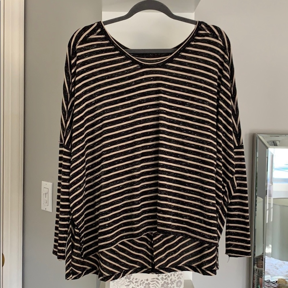 Free People Striped Long Sleeve